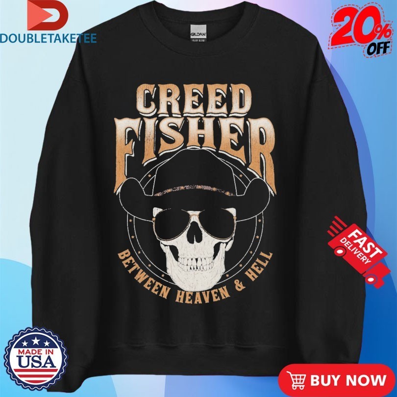 Creed Fisher Between Heaven And Hell Skull Shirts
