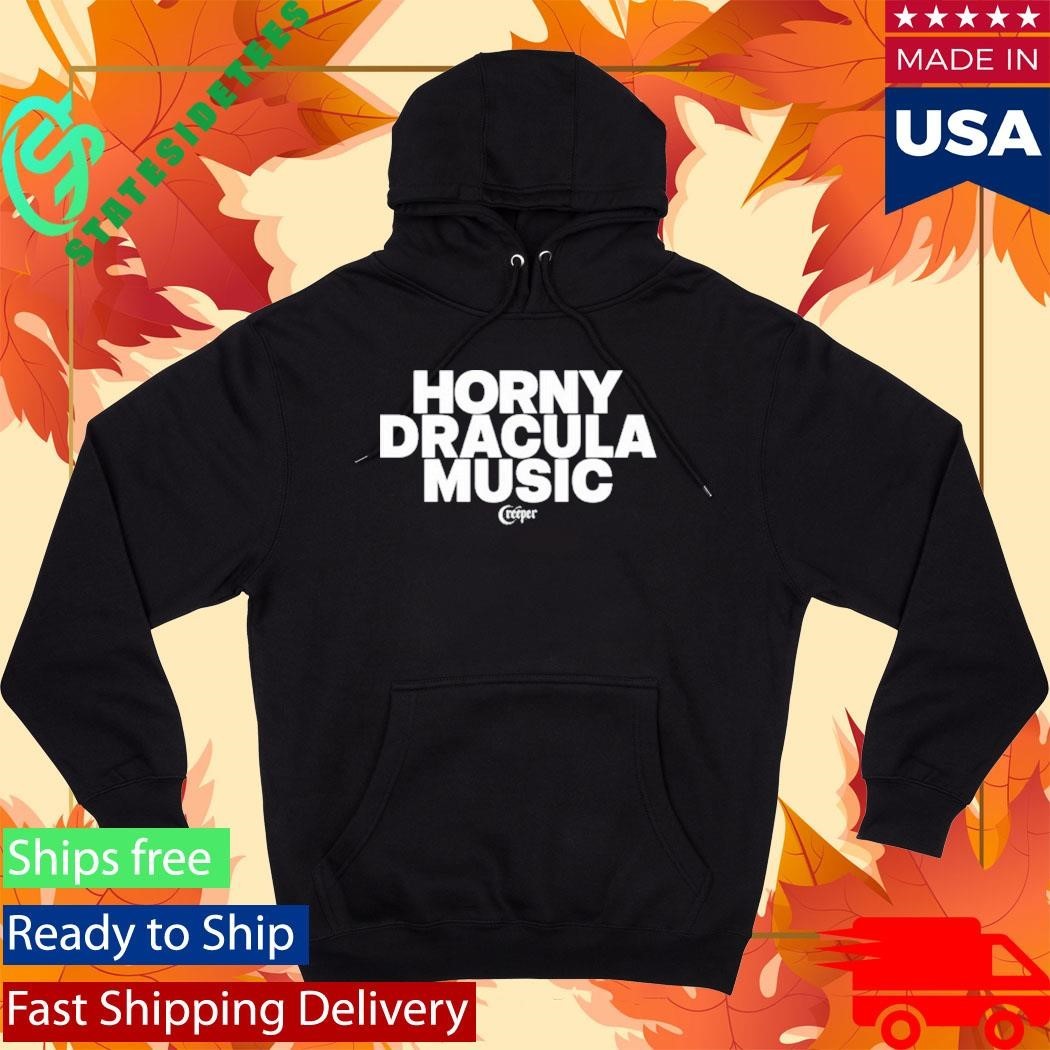 Creeper Cult Horny Dracula Music Shirt