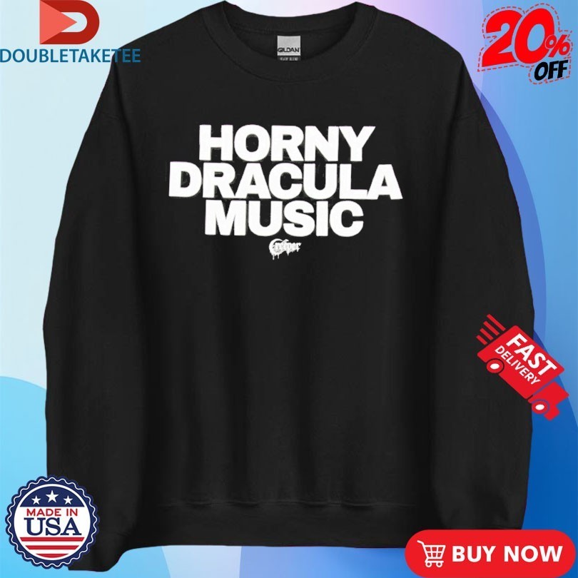 Creeper Horny Dracula Music Shirts