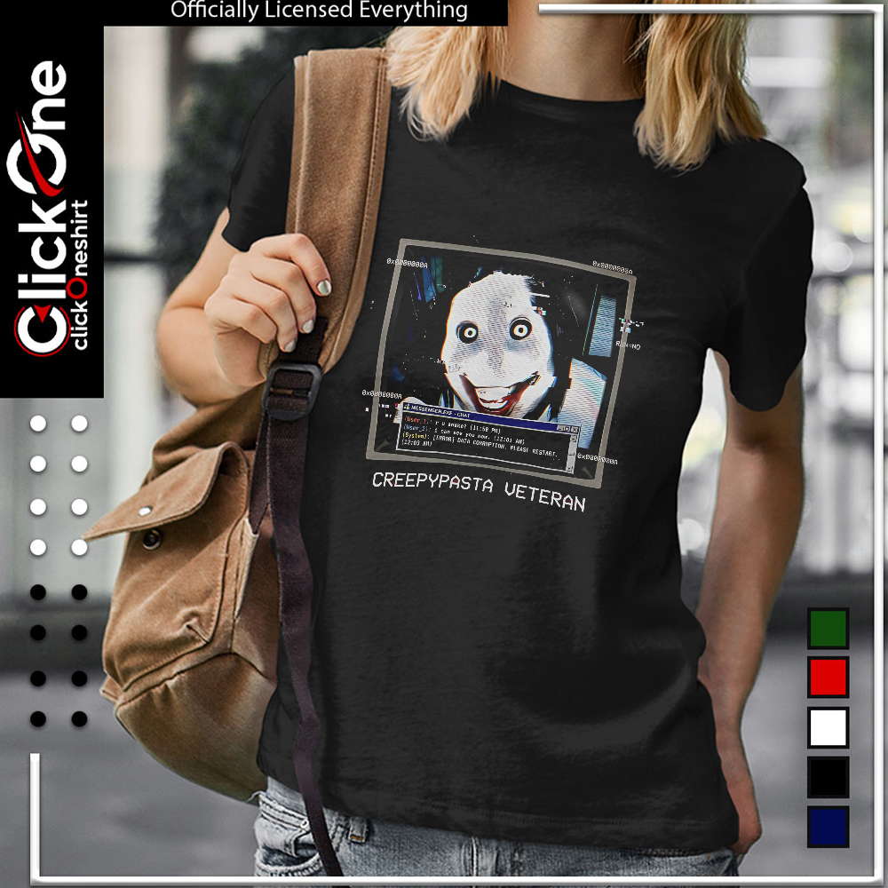 Creepypasta Veteran Horror shirt