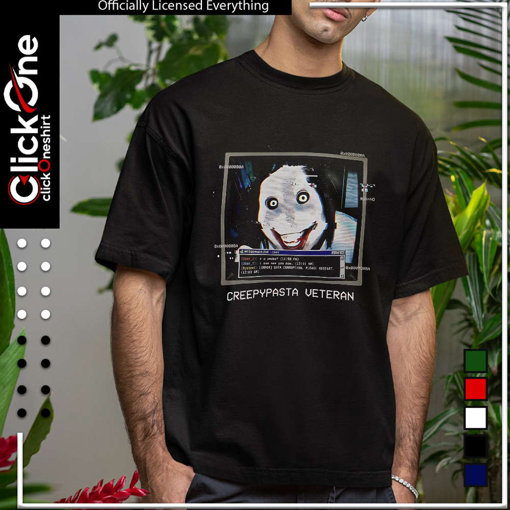 Creepypasta Veteran Horror shirt