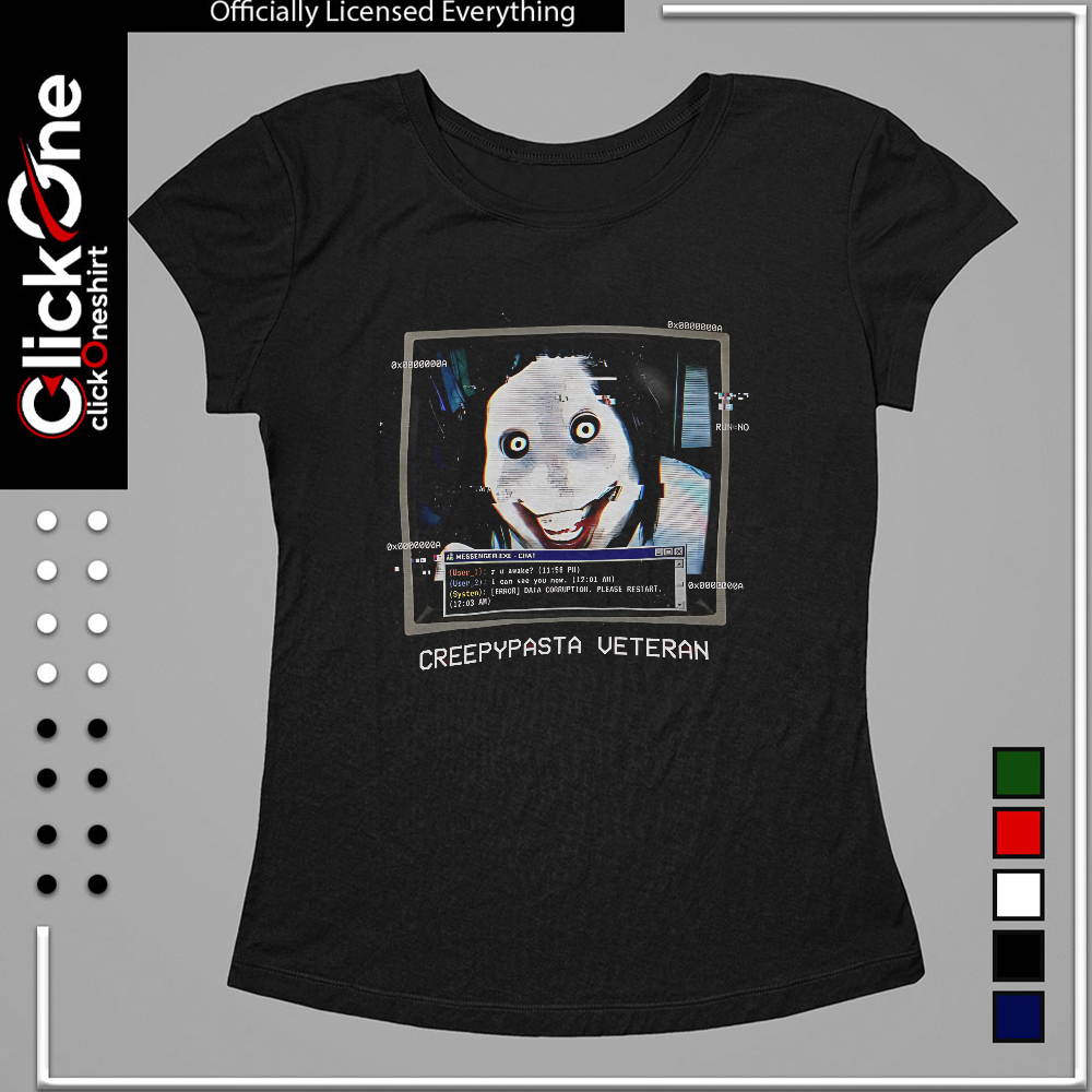 Creepypasta Veteran Horror shirt