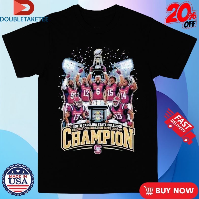 Cricket Celebration Bowl 2025 Championship South Carolina State Bulldogs Winner Congratulations Team Member Shirts