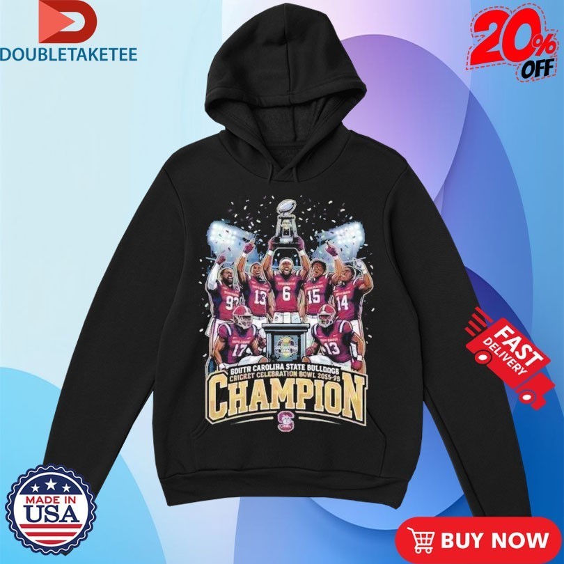Cricket Celebration Bowl 2025 Championship South Carolina State Bulldogs Winner Congratulations Team Member Shirts