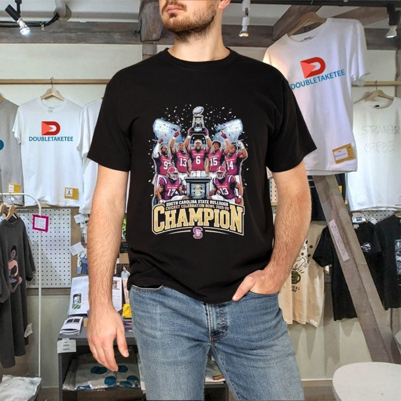 Cricket Celebration Bowl 2025 Championship South Carolina State Bulldogs Winner Congratulations Team Member Shirts