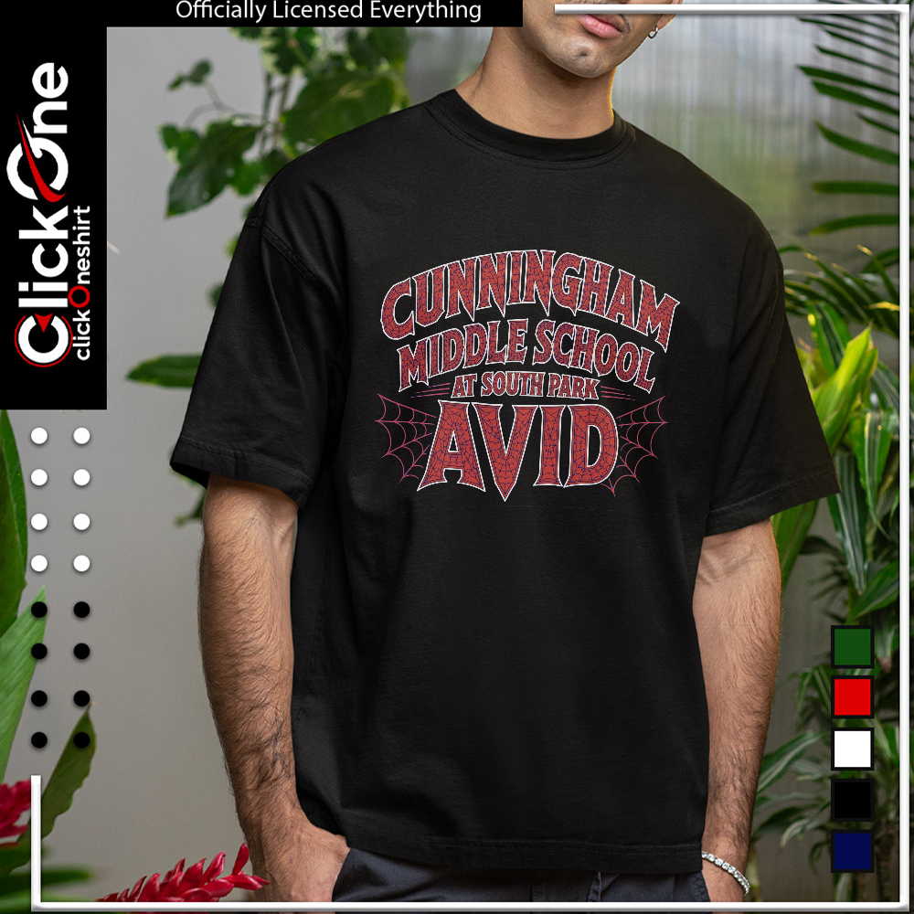 Cunningham Middle school at south park Avid shirt