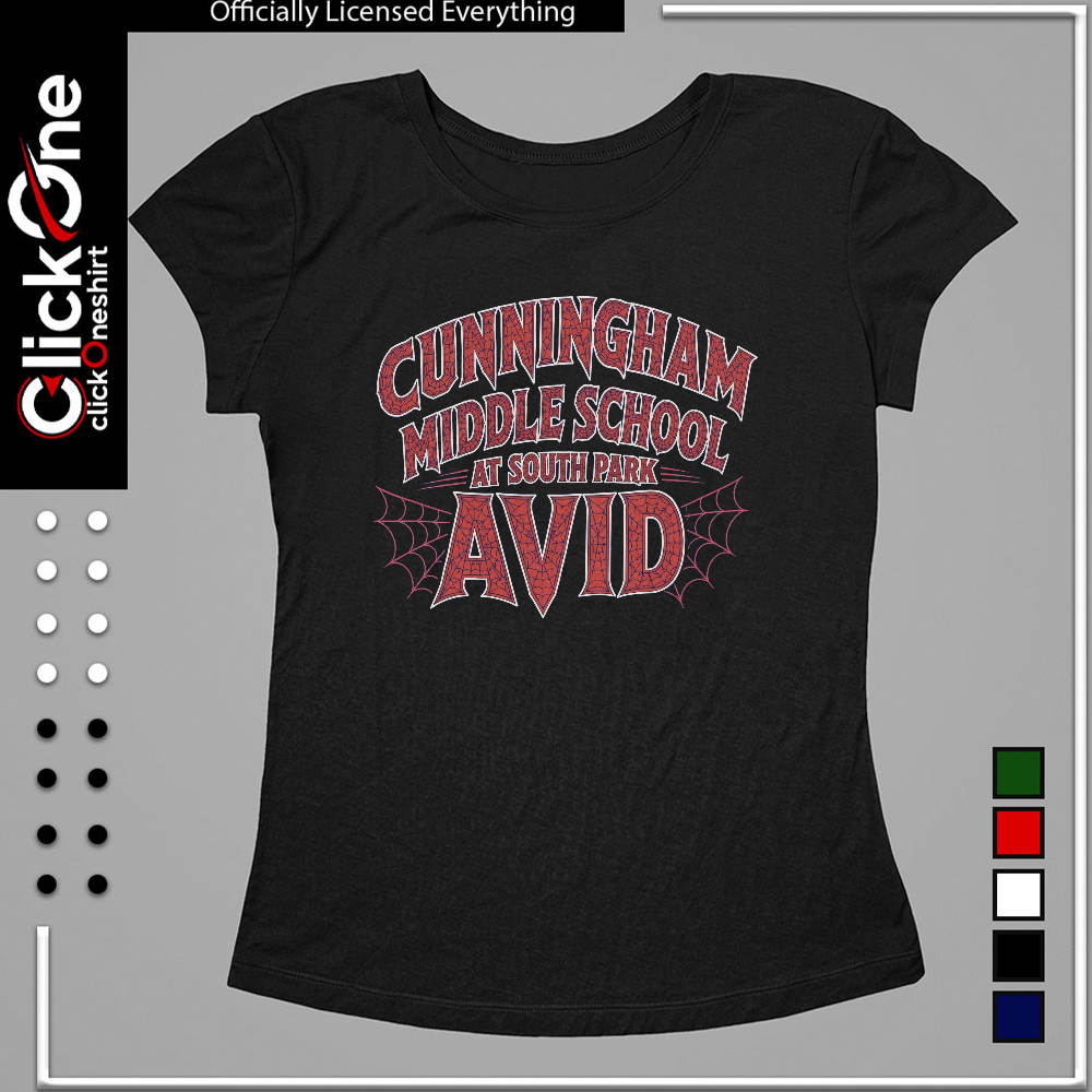 Cunningham Middle school at south park Avid shirt