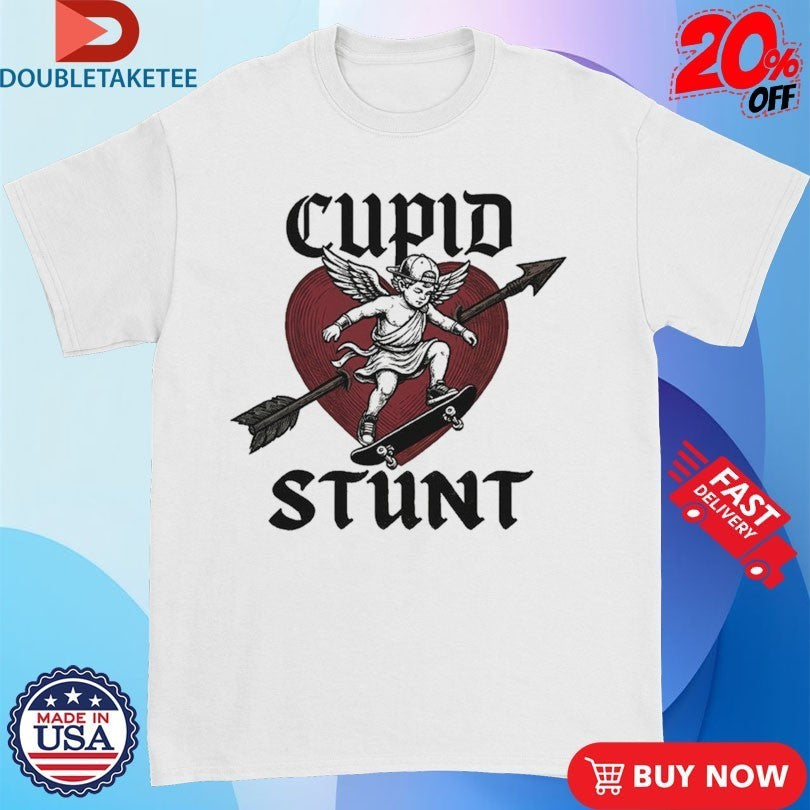 Cupid Stunt Cupid Arrow Heart Skateboard Shirts