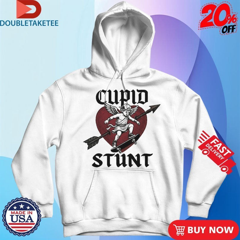 Cupid Stunt Cupid Arrow Heart Skateboard Shirts