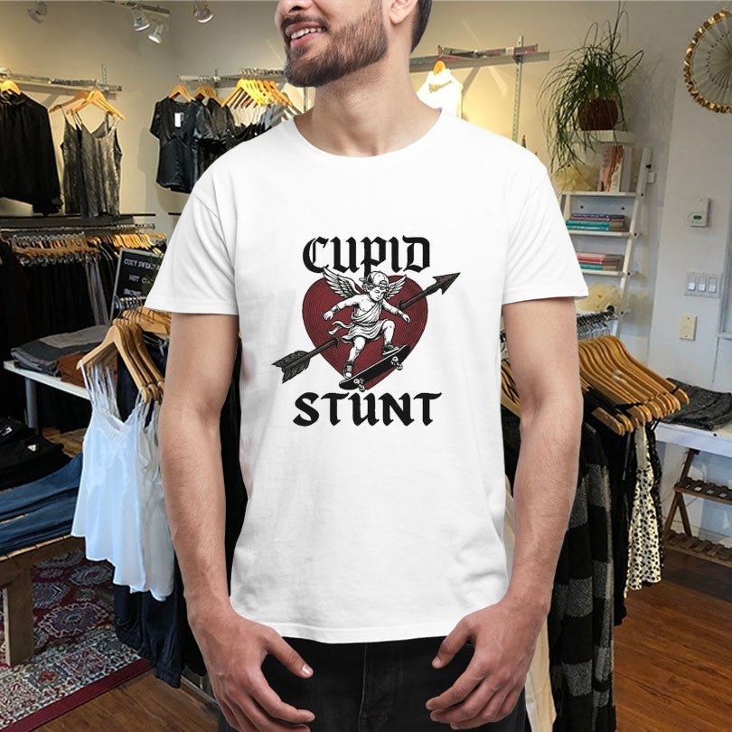 Cupid Stunt Cupid Arrow Heart Skateboard Shirts