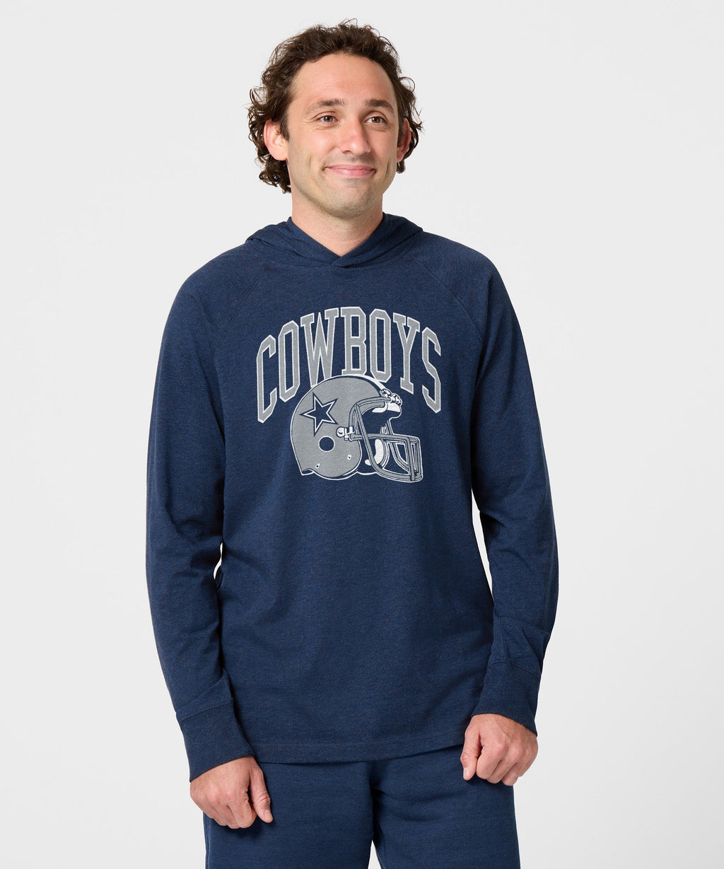 Dallas Cowboys Helmet Lightweight Hoodie