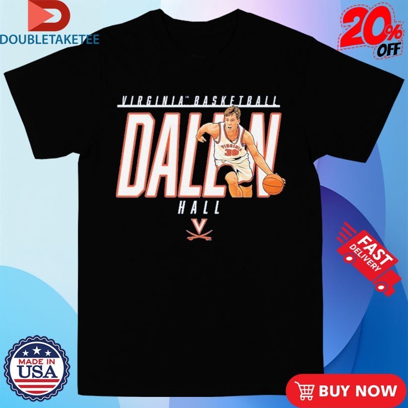 Dallin Hall Virginia Cavaliers Basketball Player Shirts