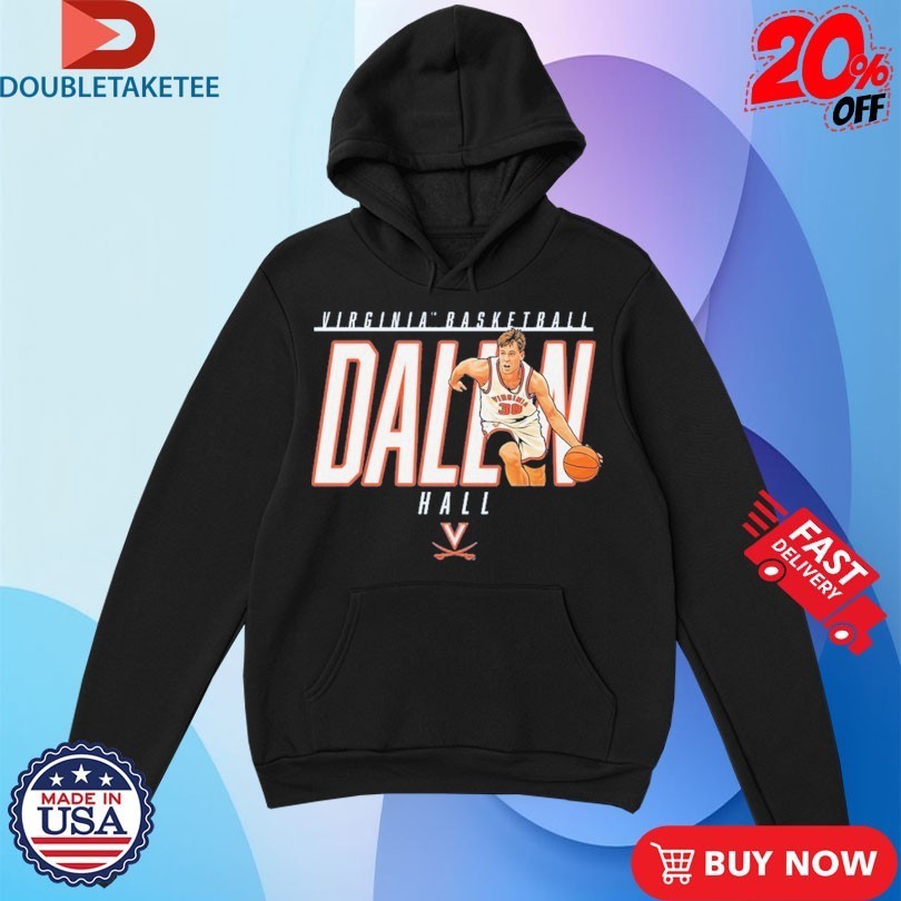 Dallin Hall Virginia Cavaliers Basketball Player Shirts