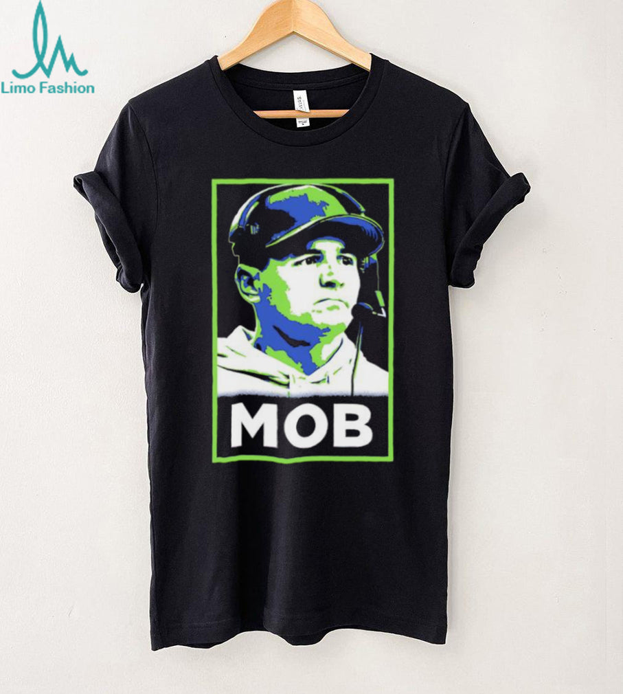 Dan Campbell Detroit Lions “MOB” Coach Graphic T Shirt