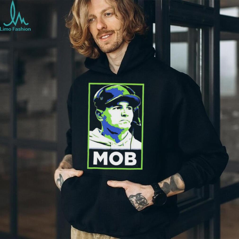 Dan Campbell Detroit Lions “MOB” Coach Graphic T Shirt