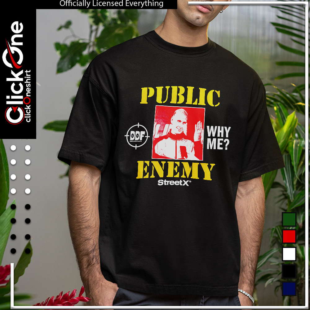 Dan Richardson Western Bulldogs Public Enemy why me StreetX shirt
