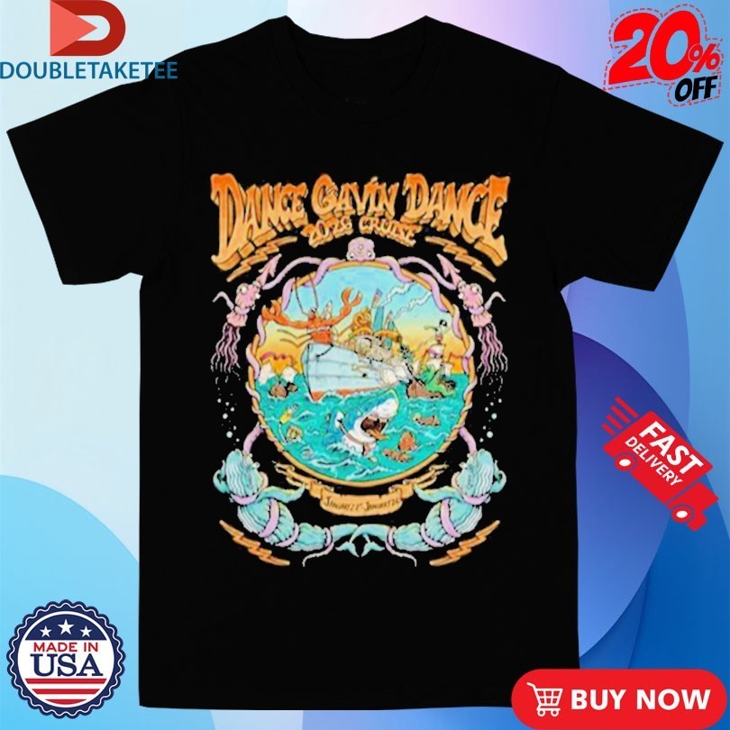 Dance Gavin Dance Cruise 2026 Shark Shirts