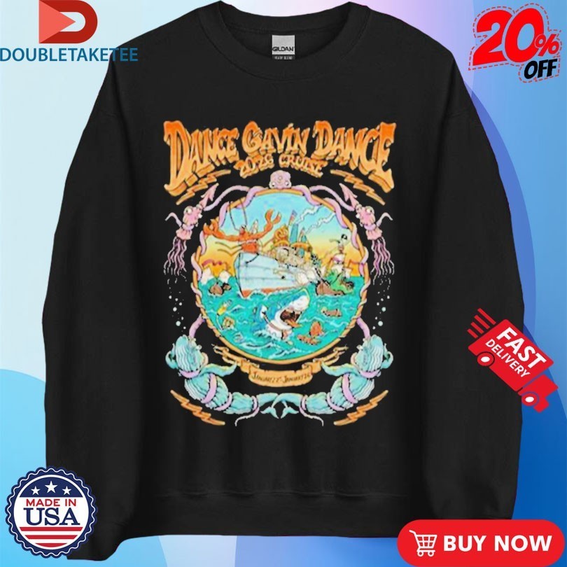 Dance Gavin Dance Cruise 2026 Shark Shirts