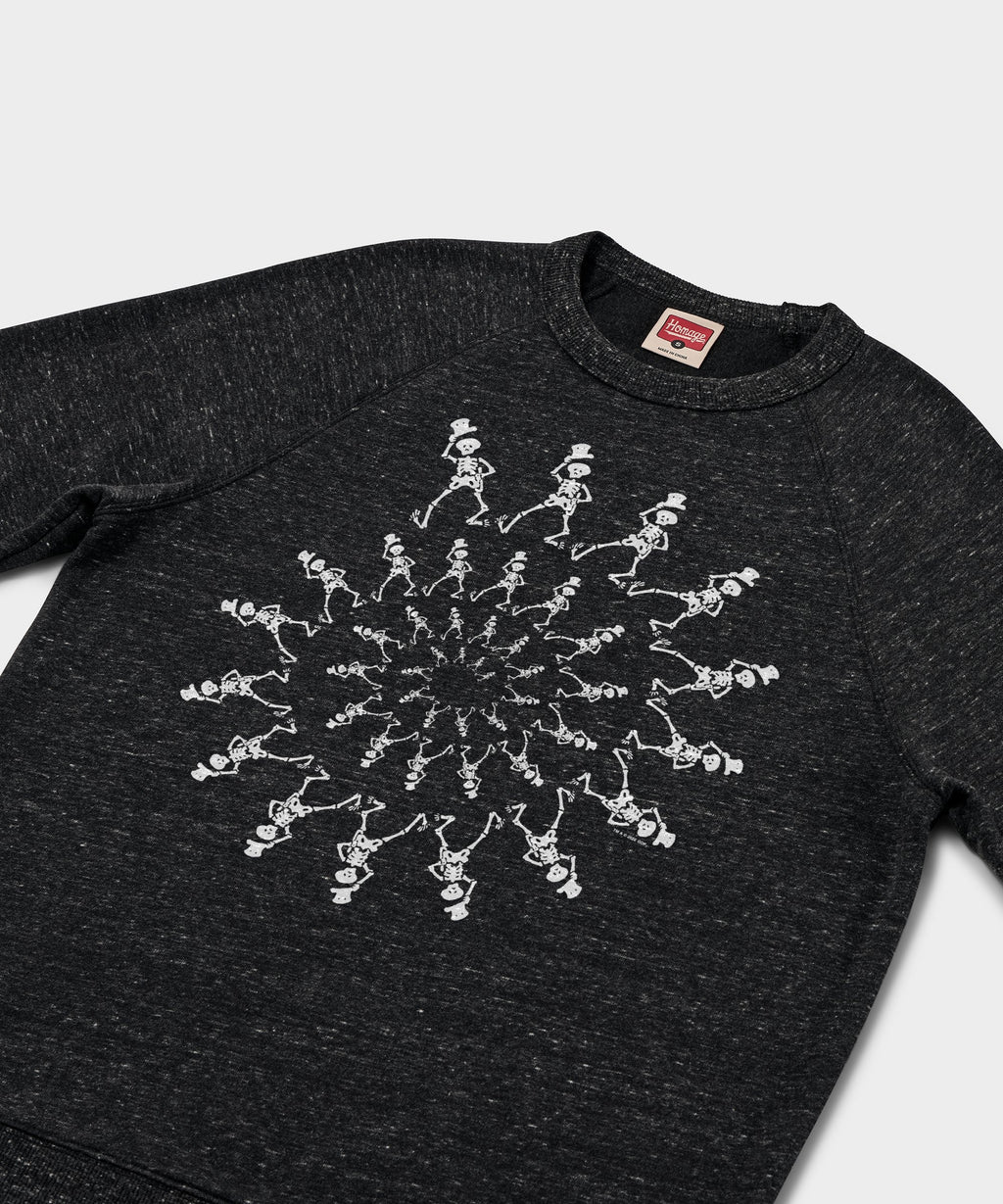 Dancing Skeletons Crewneck