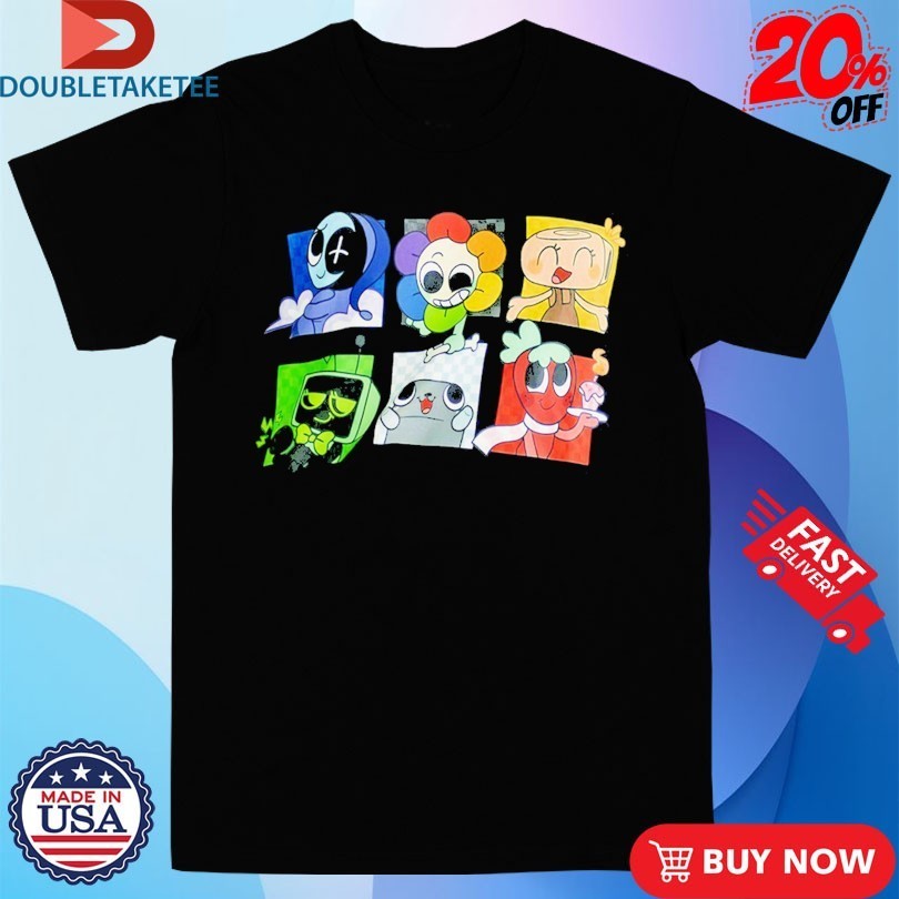 Dandy’s World And Mains Character Shirts