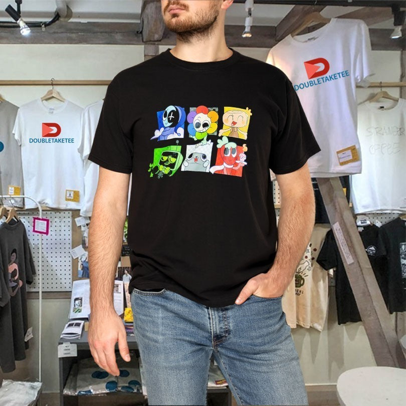 Dandy’s World And Mains Character Shirts