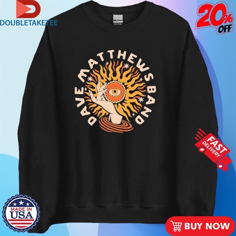 Dave Matthews Band Sun Hand Shirts