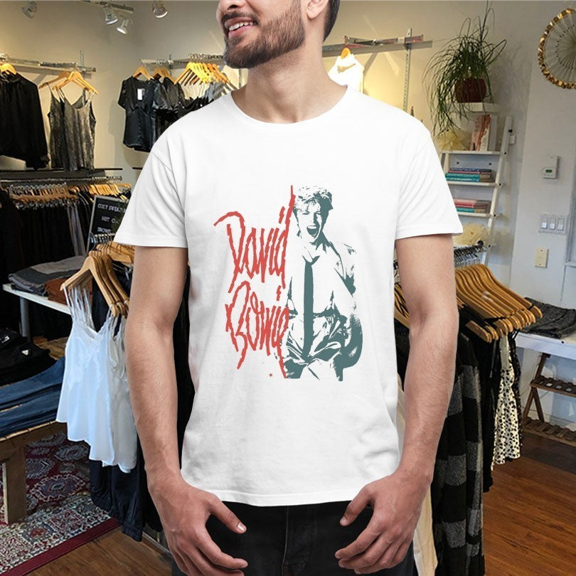 David Bowie Mono Shout Shirts