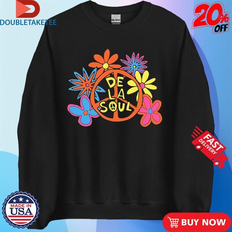 De La Soul Floral Peace Shirts