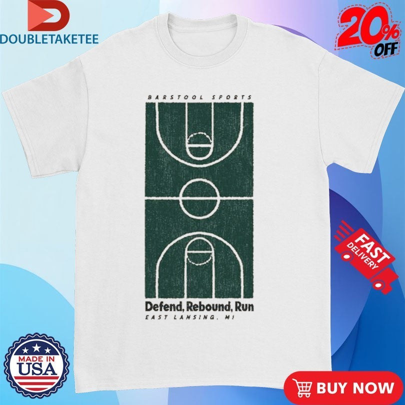 Defend Rebound Run East Lansing MI Shirts