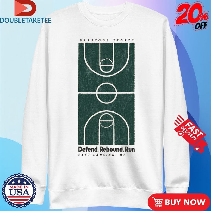 Defend Rebound Run East Lansing MI Shirts