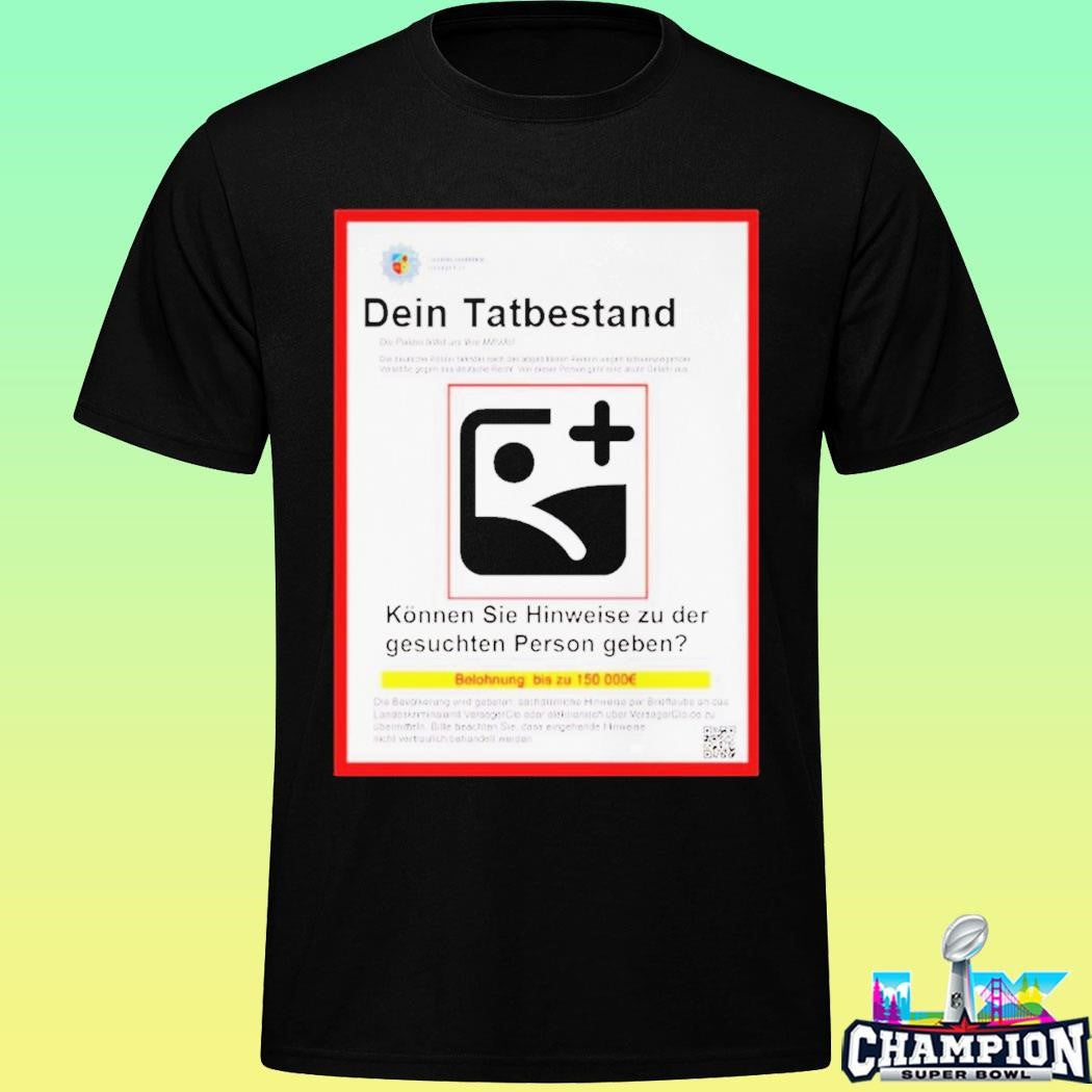 Dein Personalisierbares Gesucht Shirt