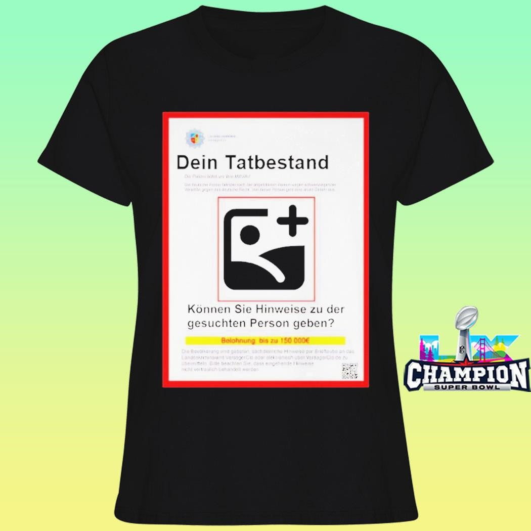Dein Personalisierbares Gesucht Shirt