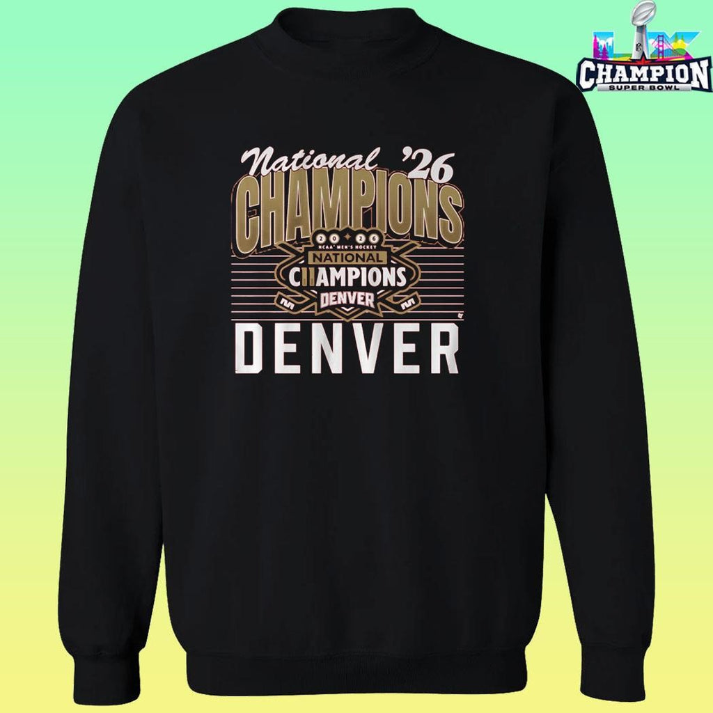 Denver Men’s Hockey 2026 National Champions Shirt