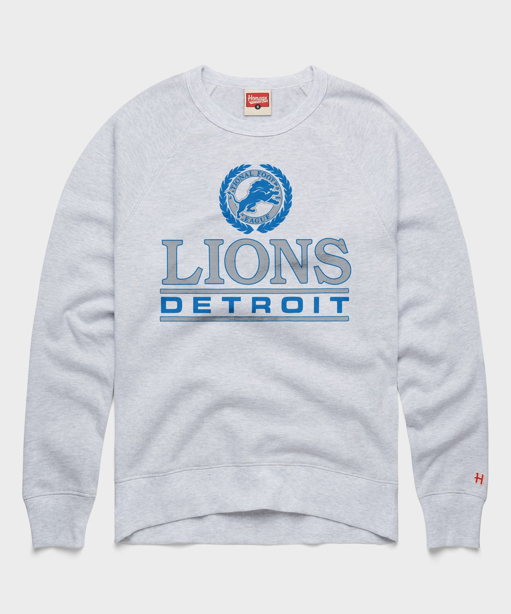 Detroit Lions Crest Crewneck