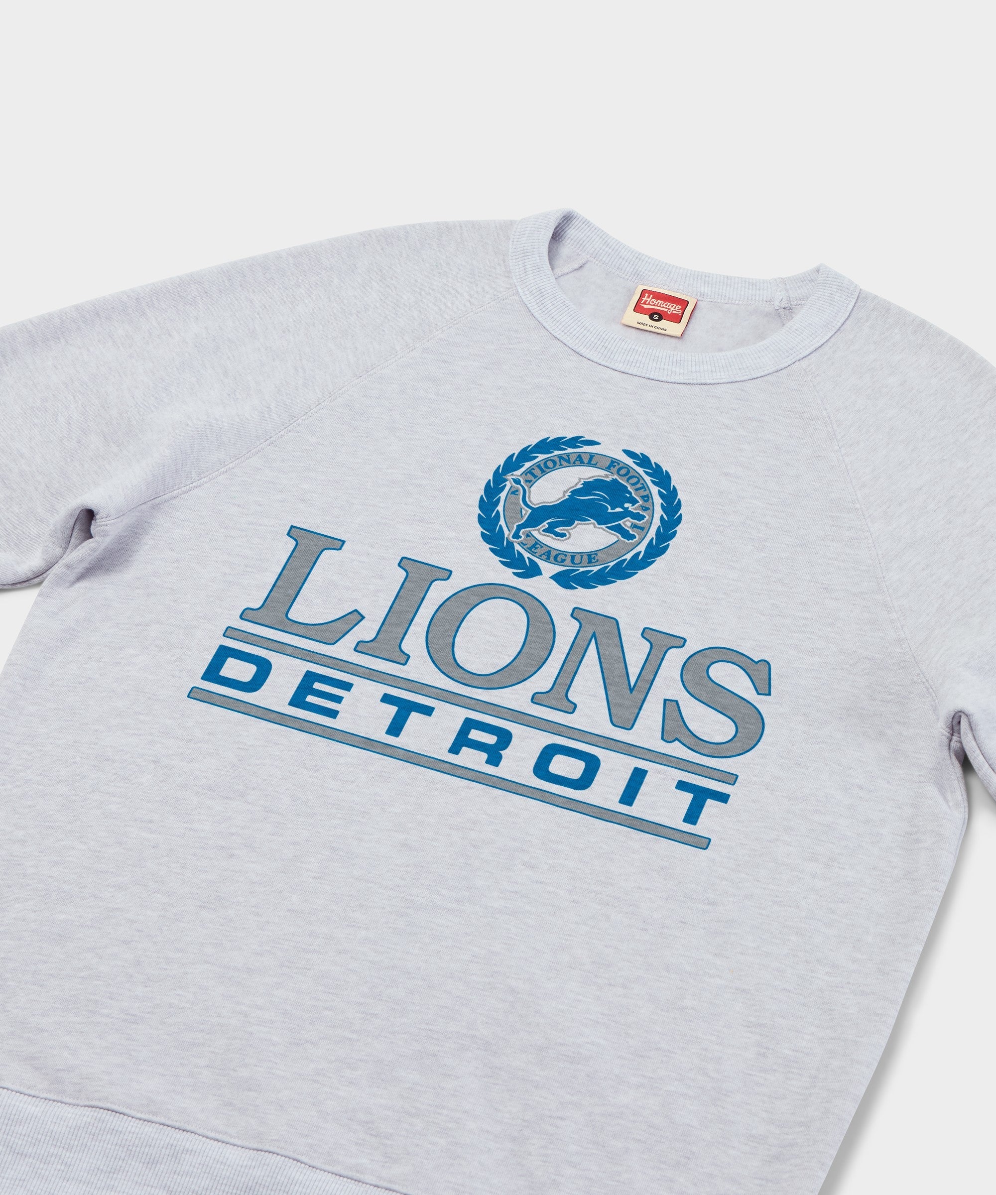 Detroit Lions Crest Crewneck