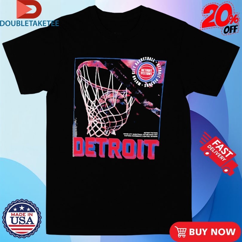 Detroit Pistons Chrome Legacy Shirts