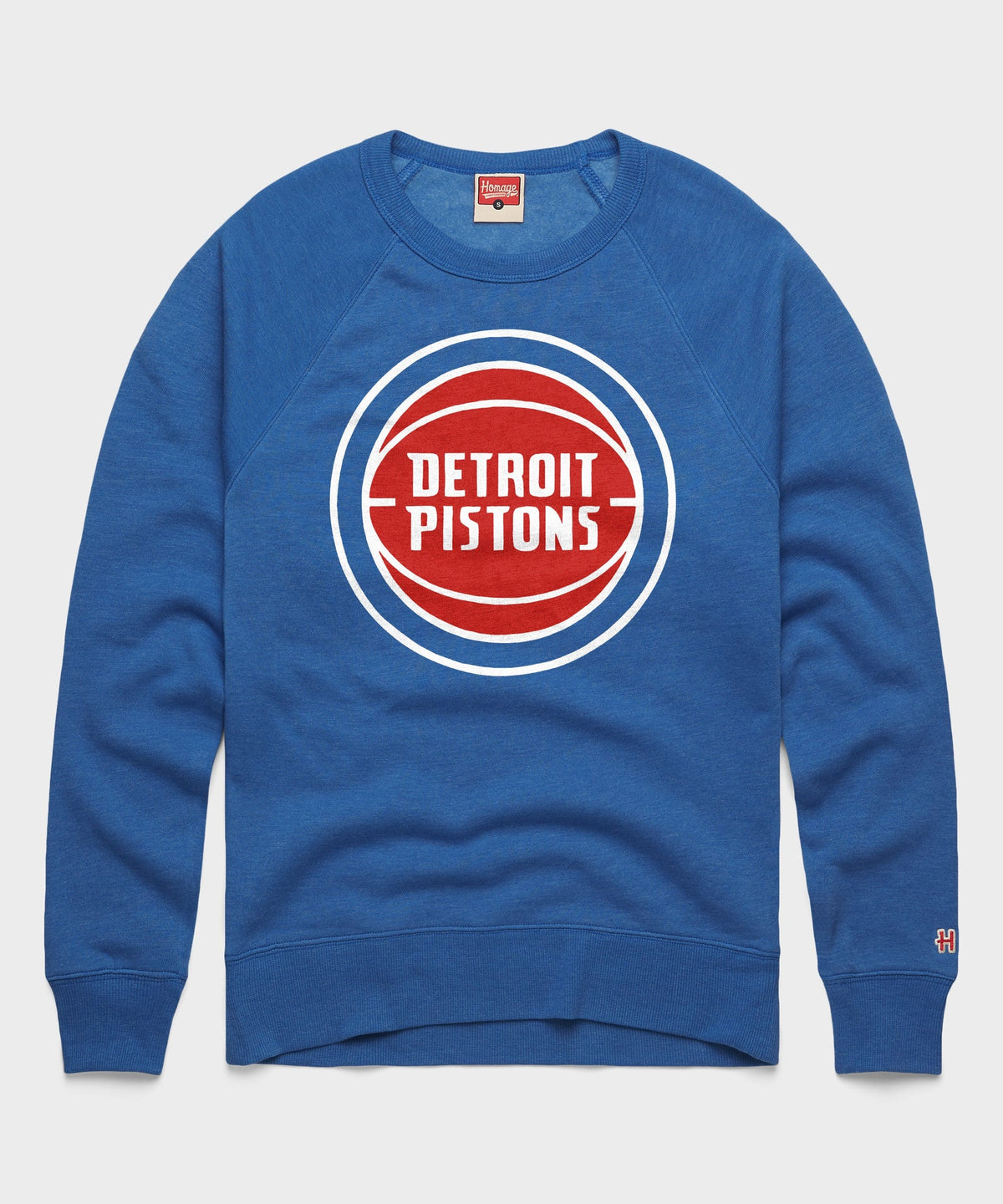 Detroit Pistons Logo Crewneck