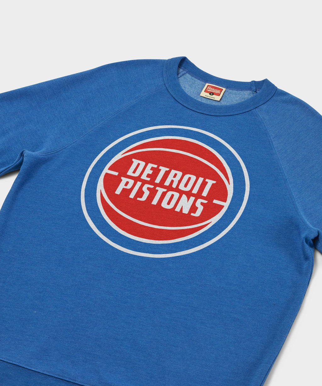 Detroit Pistons Logo Crewneck
