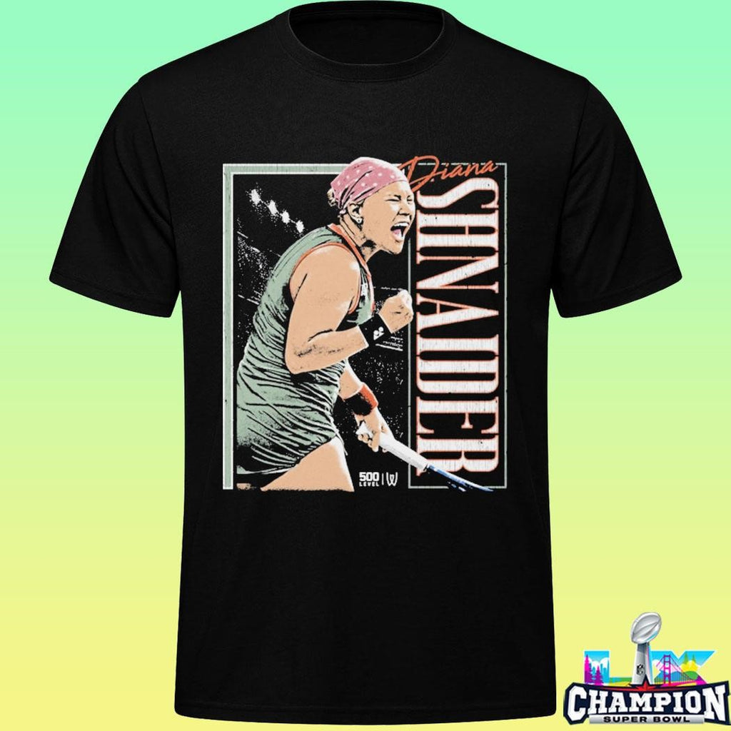 Diana Shnaider Tennis Vertical Shirt