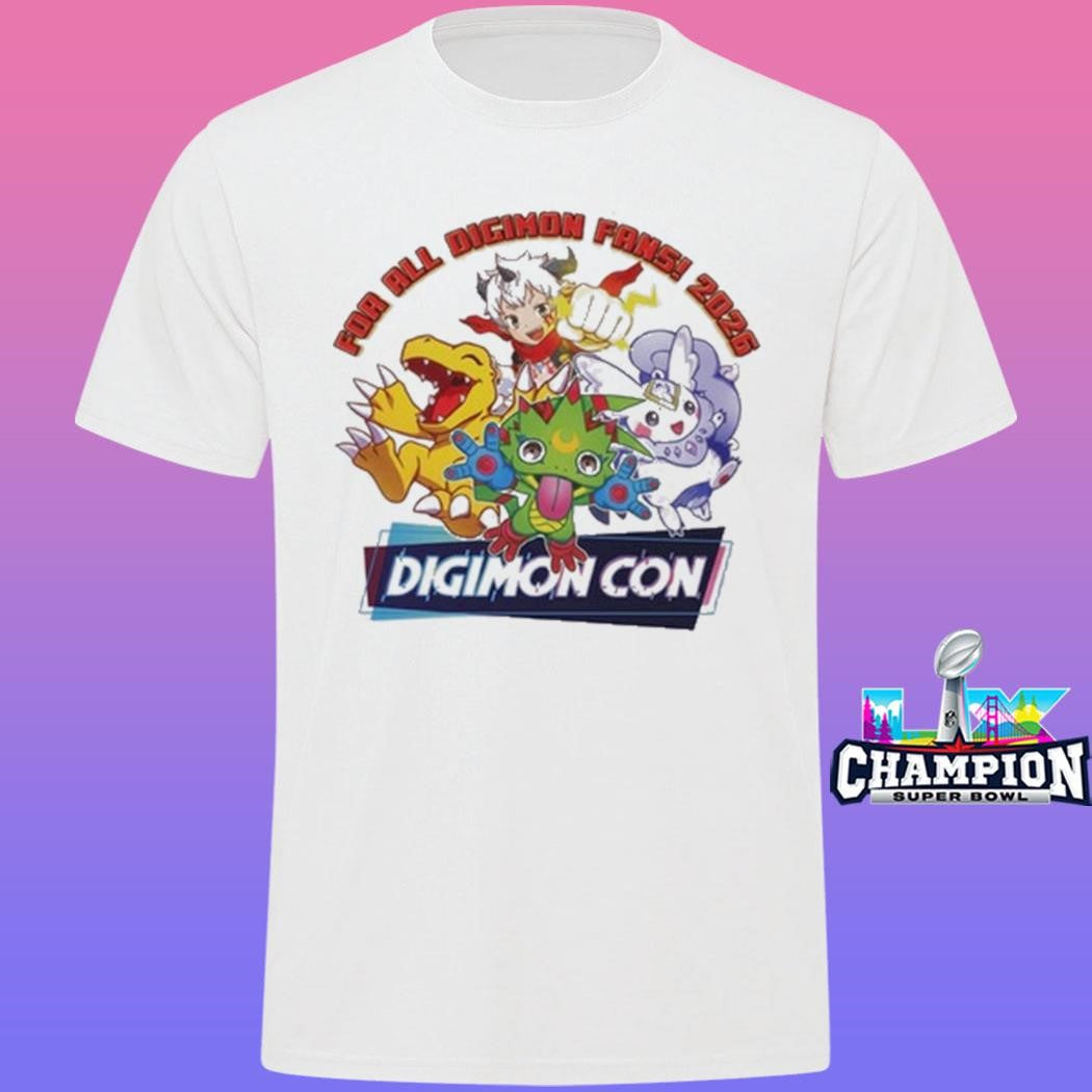 Digimon Con 2026 Commemorative Shirt
