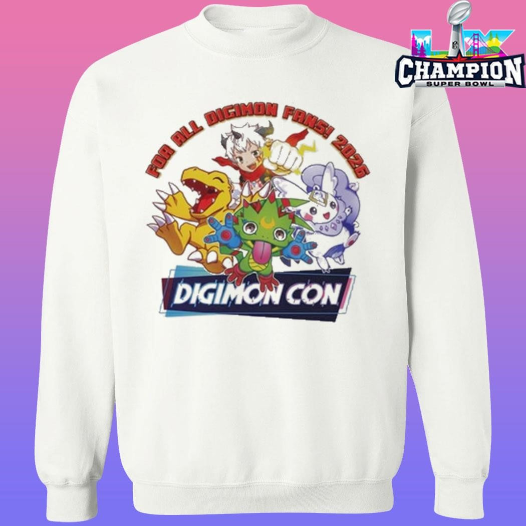 Digimon Con 2026 Commemorative Shirt