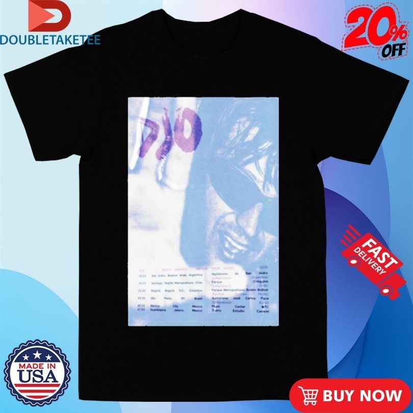 Djo South America, Mexico Tour Dates 2026 Shirts