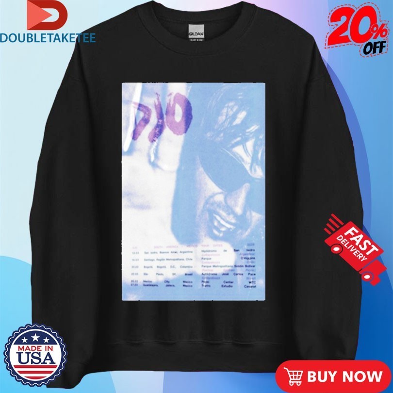 Djo South America, Mexico Tour Dates 2026 Shirts