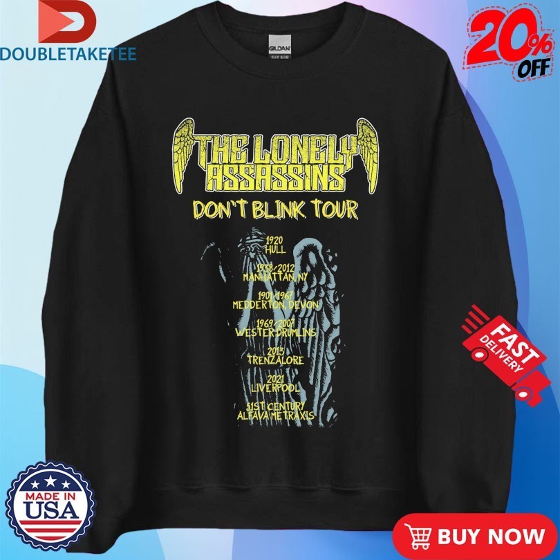 Doctor Who The Lonely Assassins Don’t Blink Tour Weeping Angels Shirts