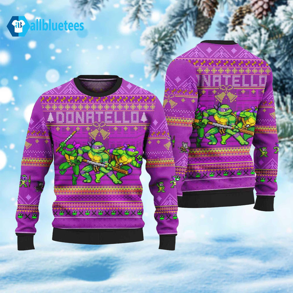 Donatello Ugly Christmas Sweater
