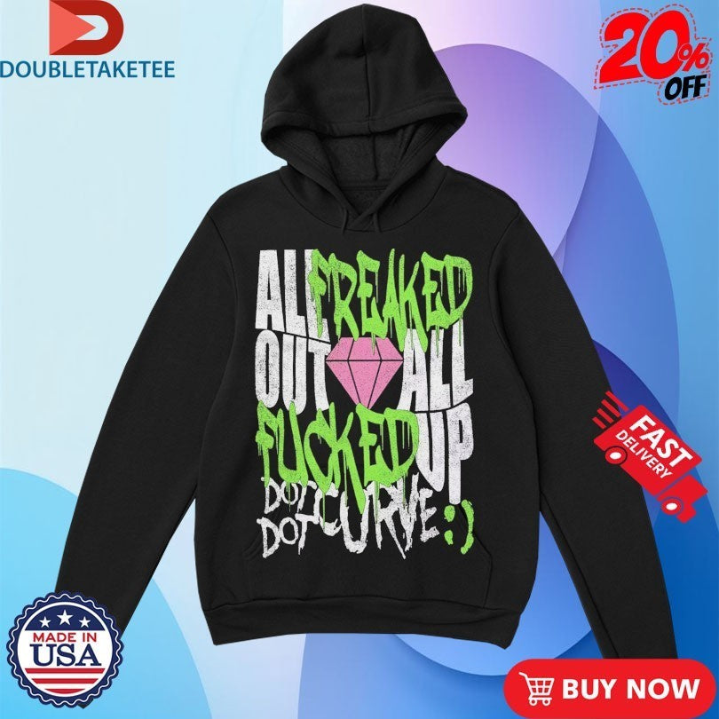 Dot Dot Curve All Freaked Out All Up Fucked Diamond Shirts