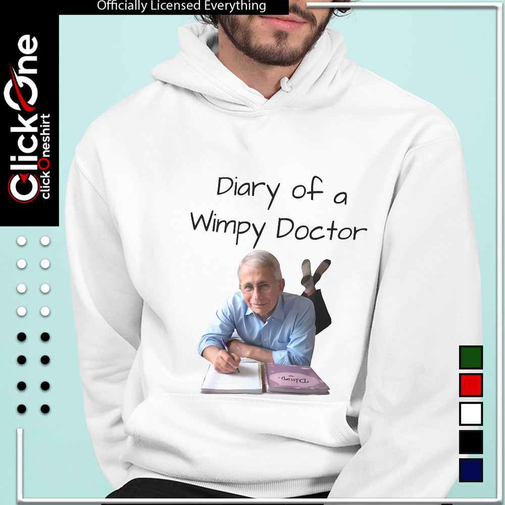 Dr. Anthony Fauci Diary of a Wimpy Doctor meme shirt