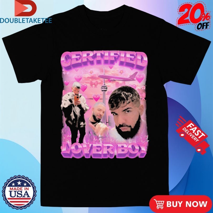 Drake Certified Lover Boy Album Heart Shirts
