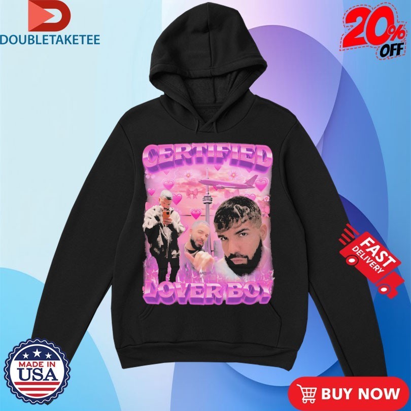Drake Certified Lover Boy Album Heart Shirts