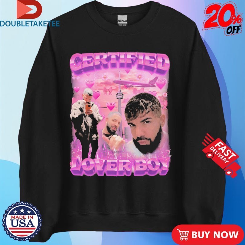 Drake Certified Lover Boy Album Heart Shirts